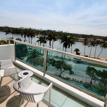 Bay View balcony at Seacoast Suites